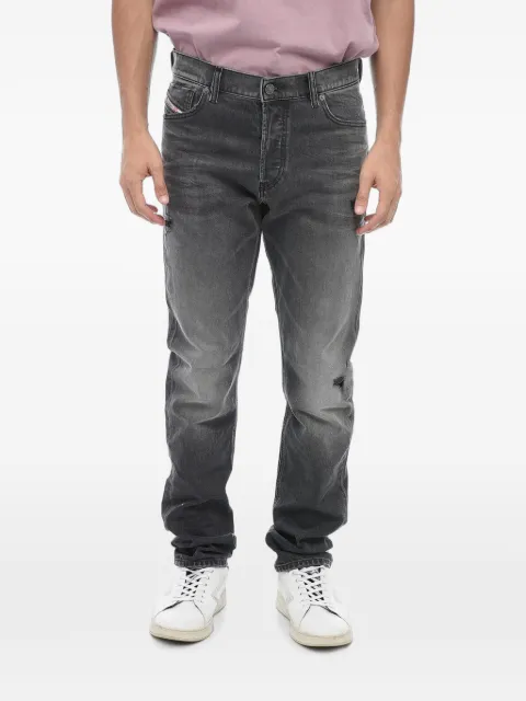 Diesel D-Sark distressed-detailing straight-leg jeans