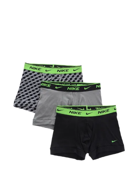 Nike logo-waistband boxer briefs (set of three)