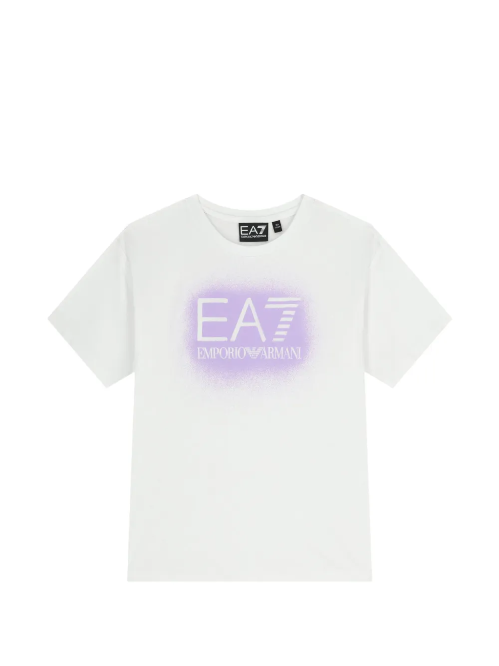 Ea7 Emporio Armani logo-print T-shirt - Bianco