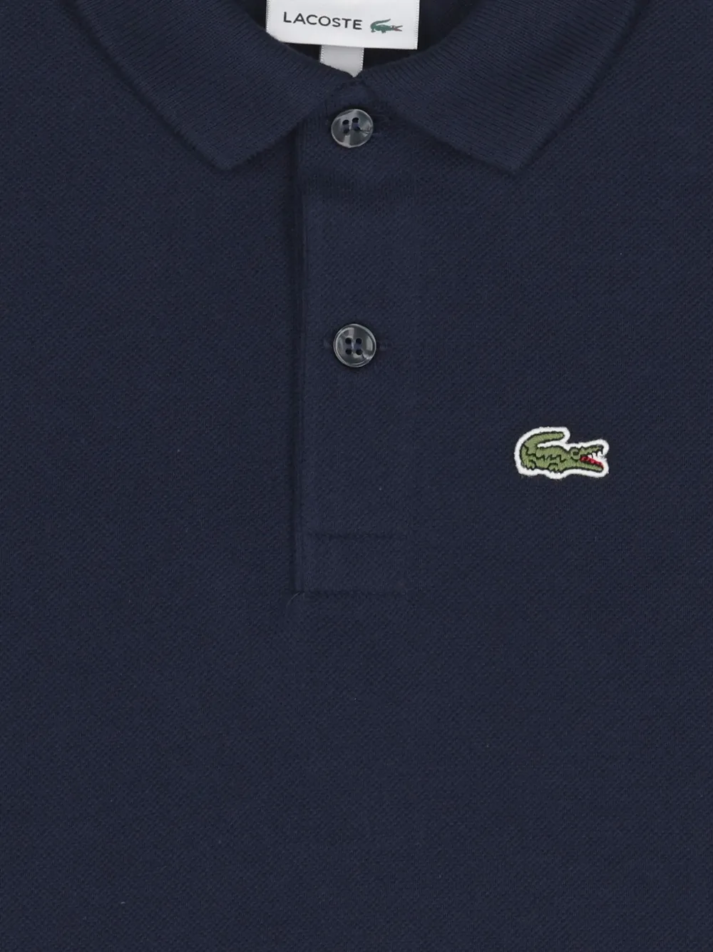 Lacoste Kids Poloshirt met logopatch Blauw