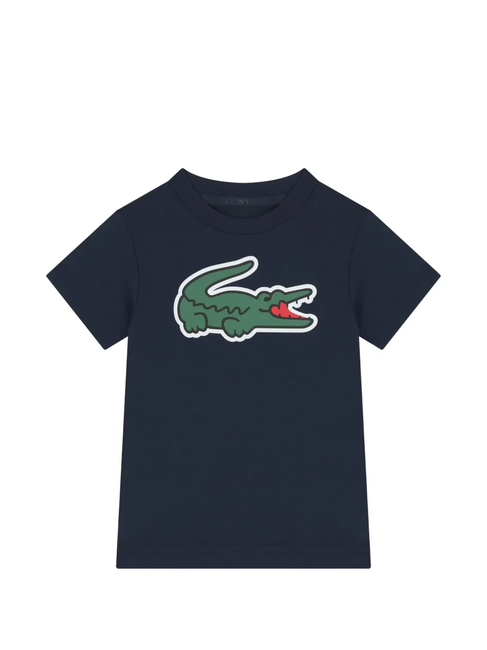 Lacoste Kids' Logo-print T-shirt In Blue