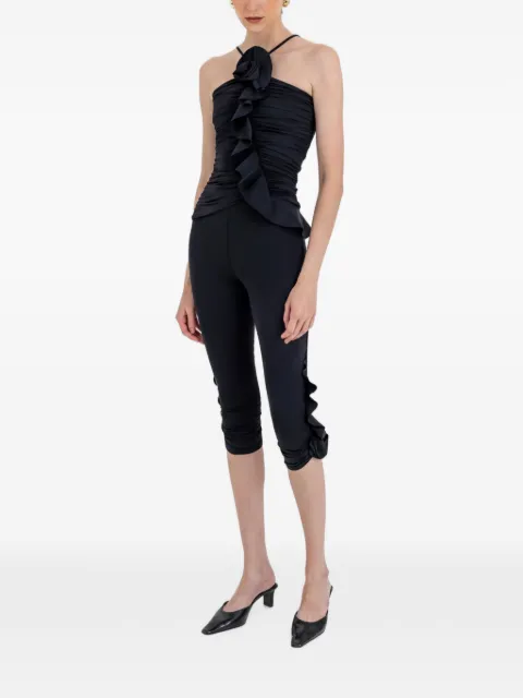 Maygel Coronel Nacari ruffled ruched top