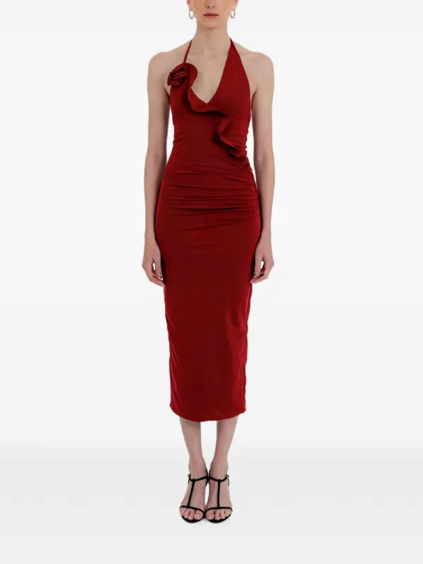 maygel coronel red dress Dress woman Maygel Coronel