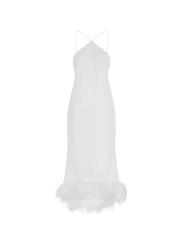 16Arlington Ade Midi Dress in White