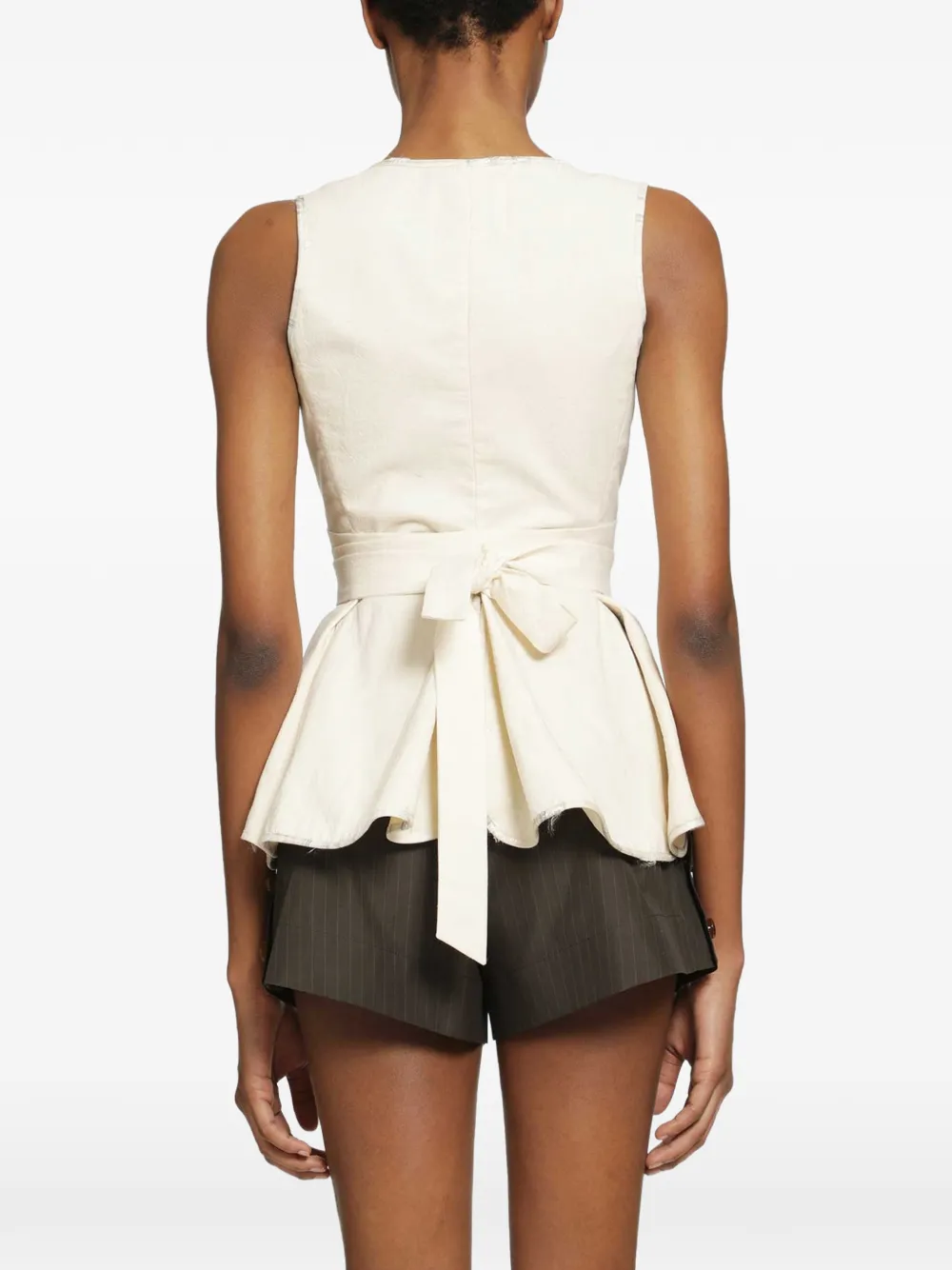 Vivienne Westwood Roxy wikkeltop Beige