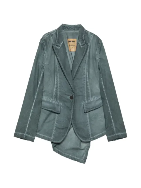 Uma Wang notched-lapels single-breasted blazer 