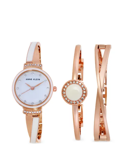ANNE KLEIN crystal 26mm watch