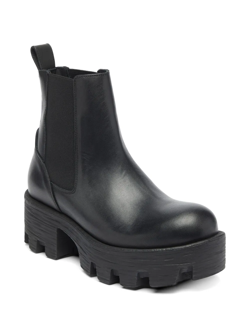 Diesel D-Hammer chunky-sole ankle boots Zwart
