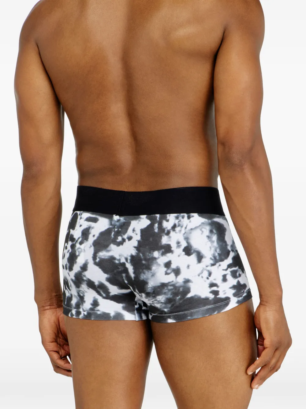 Diesel Drie boxershorts met logoband Wit