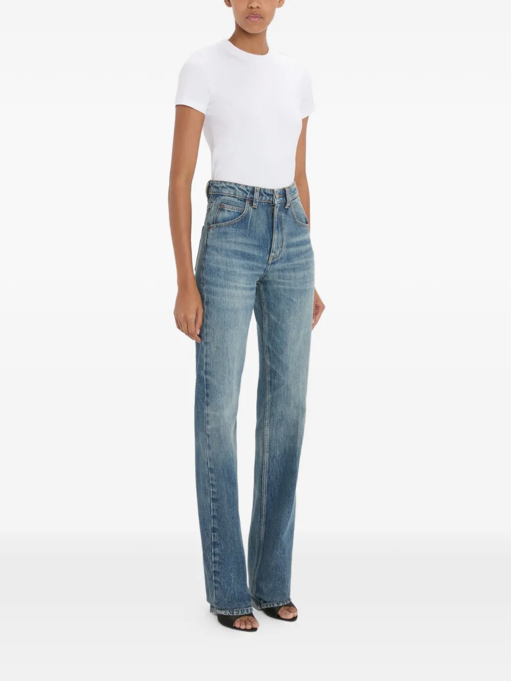 Victoria Beckham Julia jeans Blauw