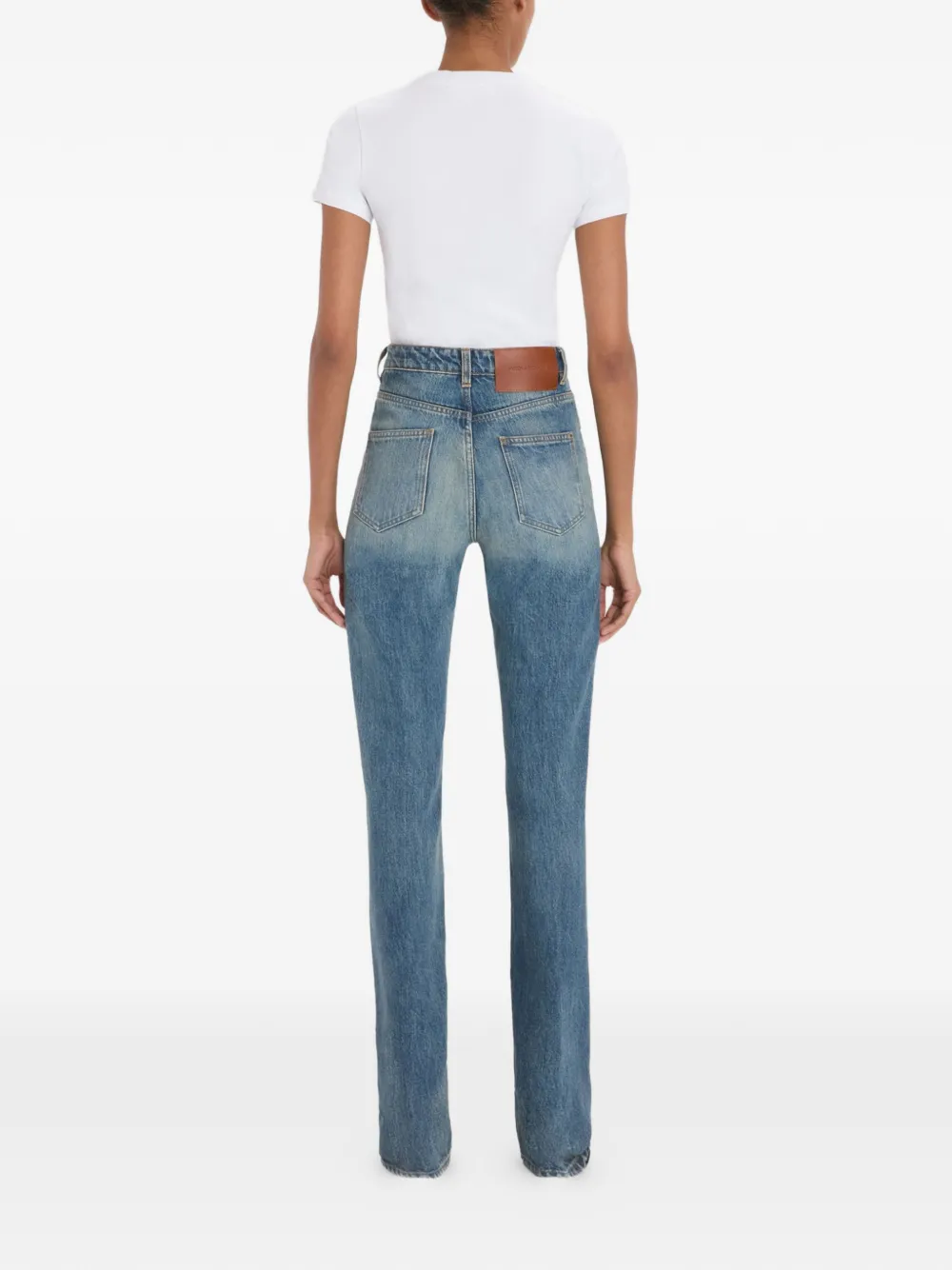 Victoria Beckham Julia jeans Blauw
