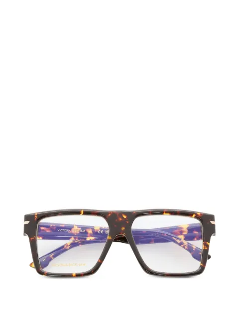 Victoria Beckham flat-top geometric-frame glasses