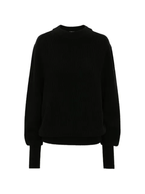 Victoria Beckham — relaxed-fit ribbed-knit sweater