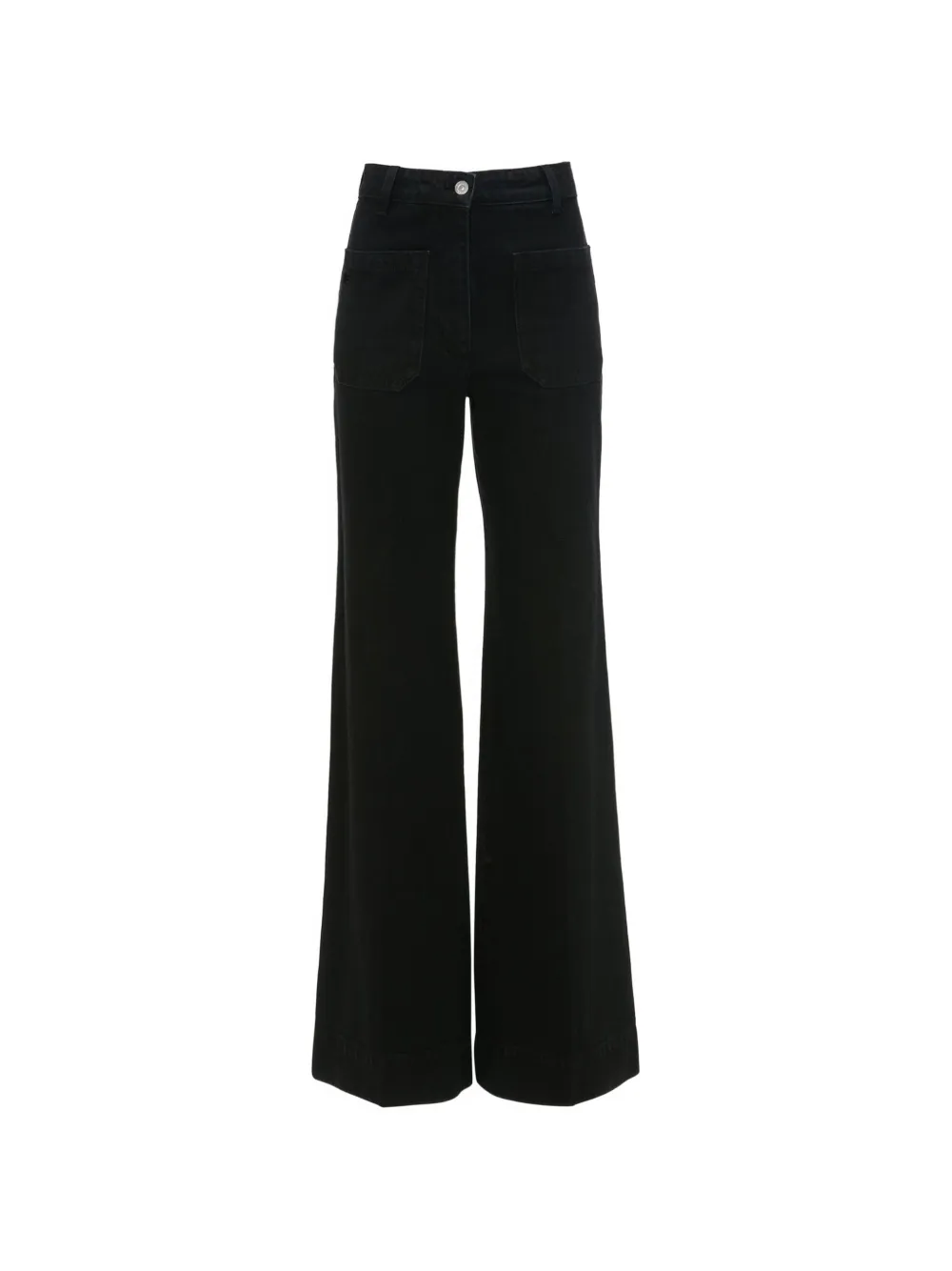 Victoria Beckham Alina patch-pocket jeans - Nero