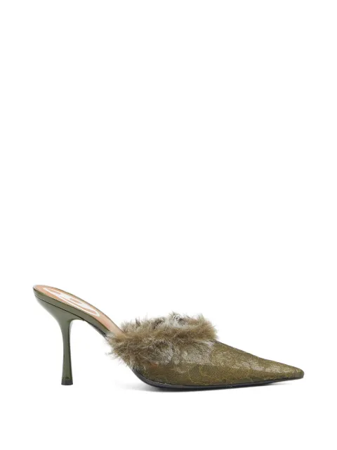 Diesel D-Jewels heeled mules
