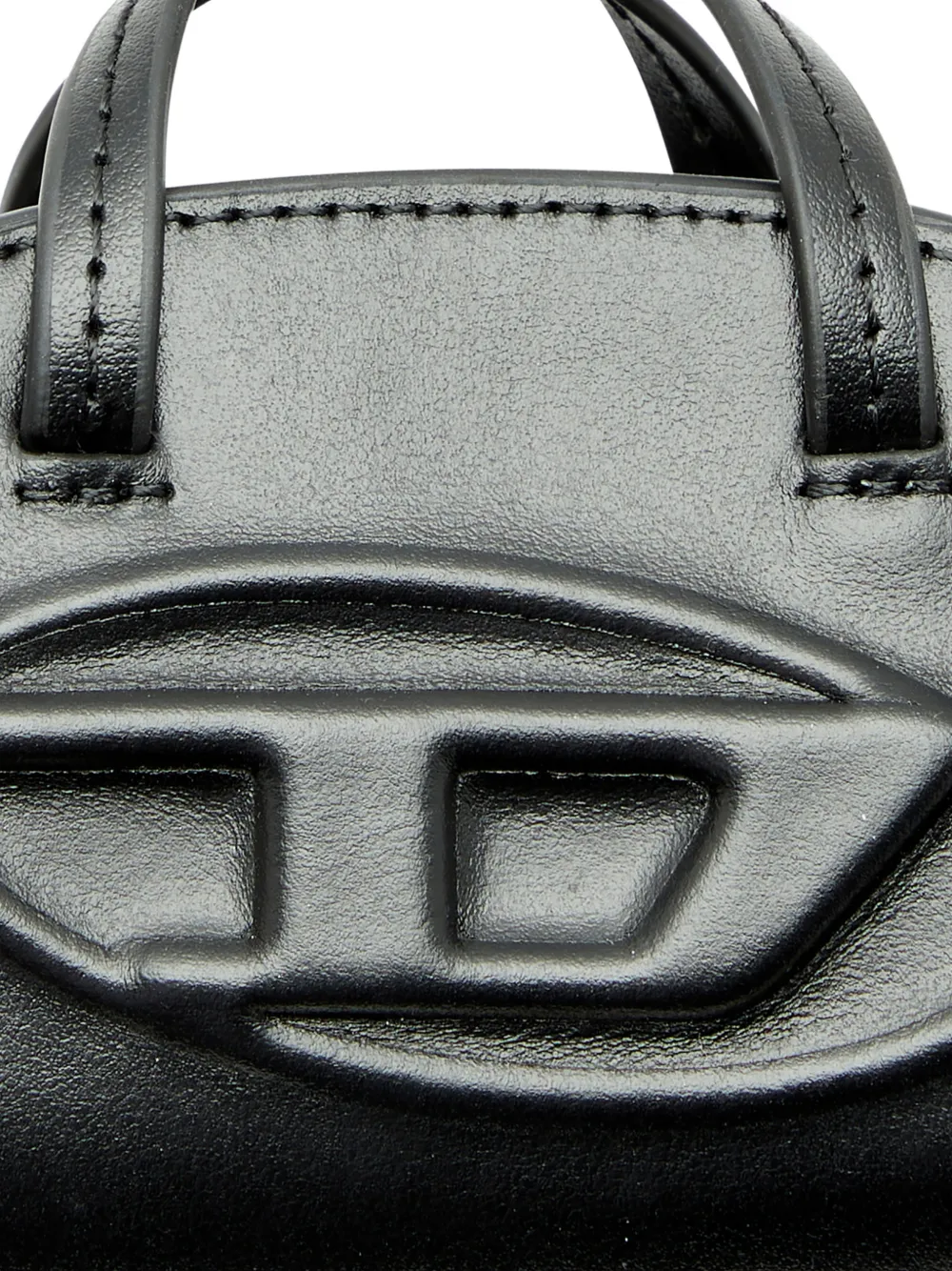 Diesel Leren mini-tassenbedel Zwart