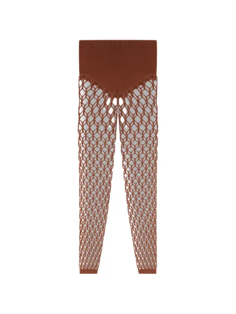 Diesel stretchy mesh-knit tights