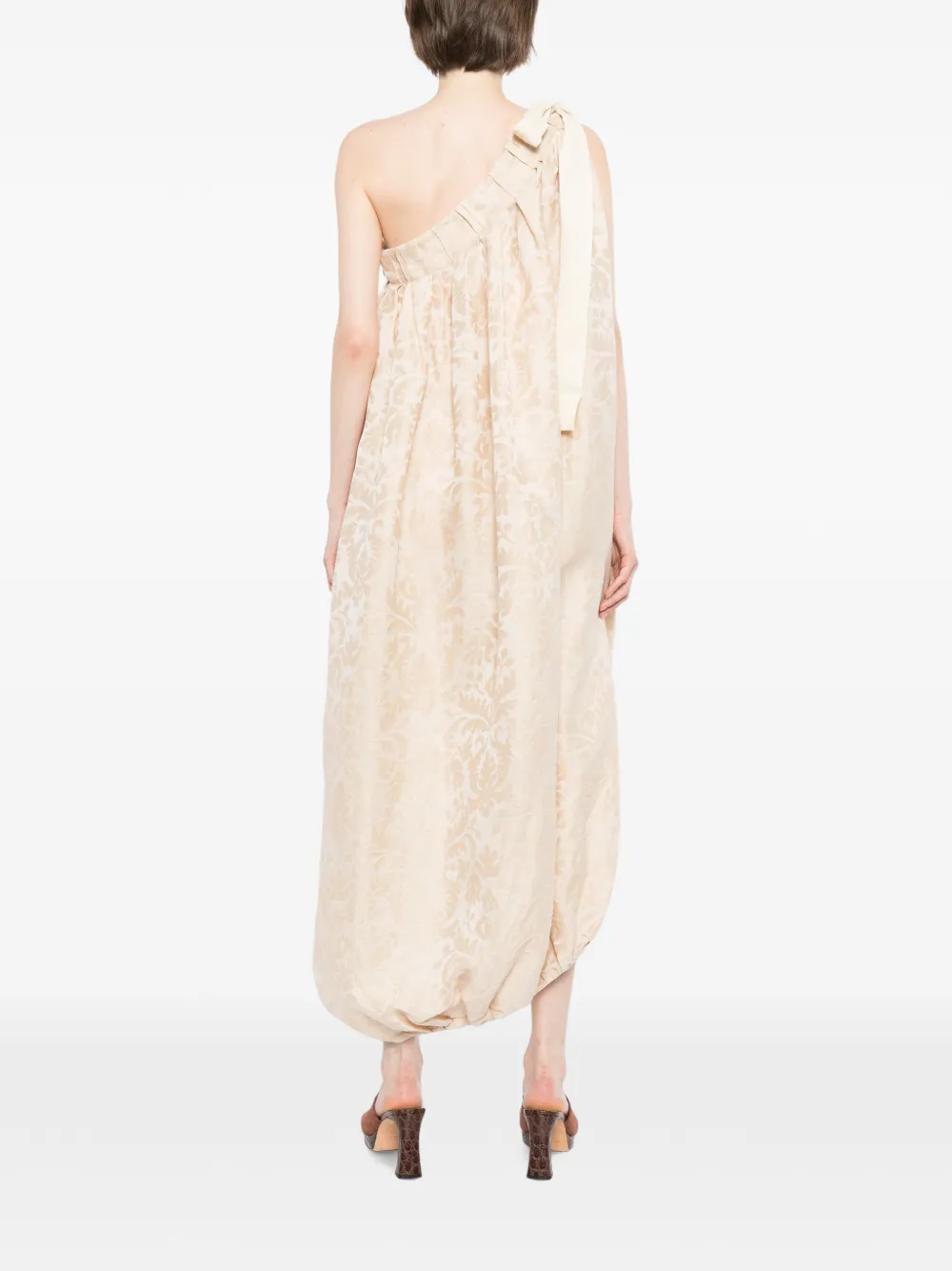 Uma Wang Alexe jurk Beige