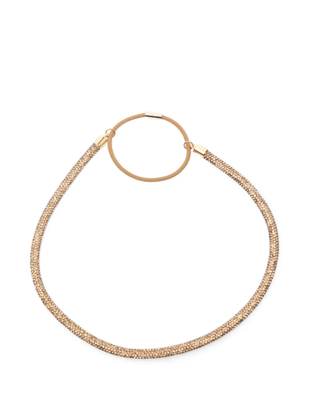 Jennifer Behr crystal-embellished hair tie - Oro