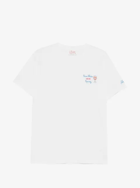 MC2 Saint Barth Portofino embroidered T-shirt