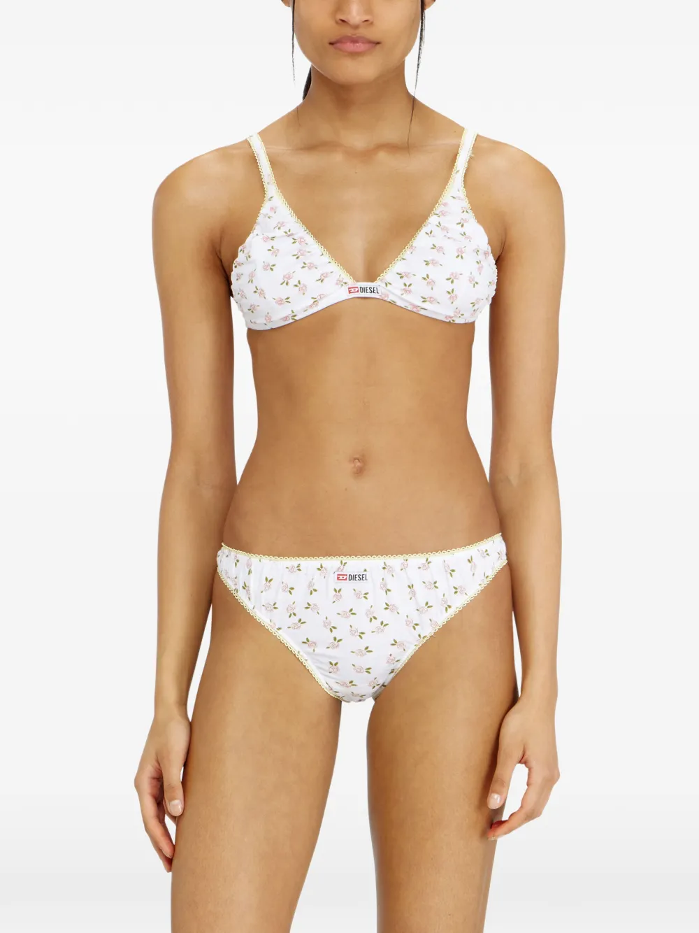 Diesel Jana-D-Core bh met bloemenprint Wit