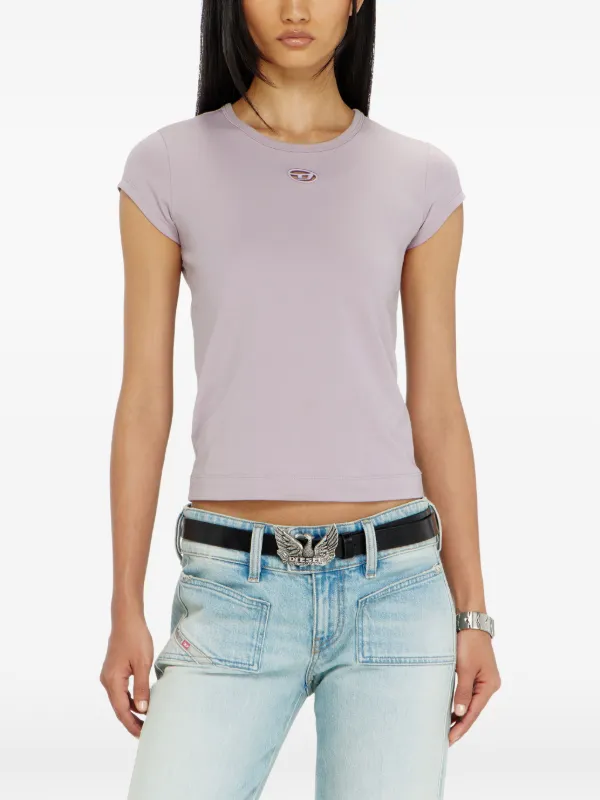 Diesel カットアウト Tシャツ | パープル | FARFETCH JP