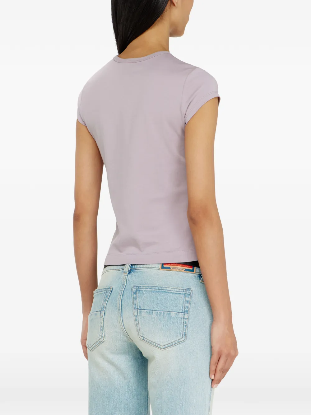 Diesel カットアウト Tシャツ | パープル | FARFETCH JP