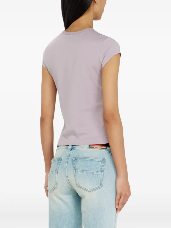 Diesel カットアウト Tシャツ | パープル | FARFETCH JP