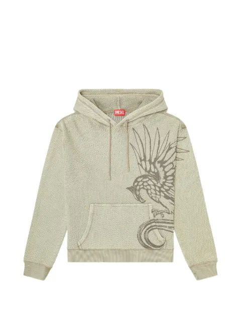 Diesel hoodie à motif en jacquard
