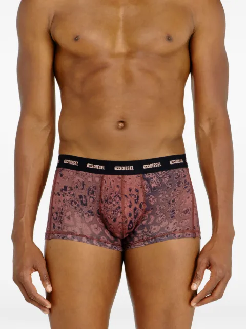 Diesel logo-waistband boxer briefs (pack of three)