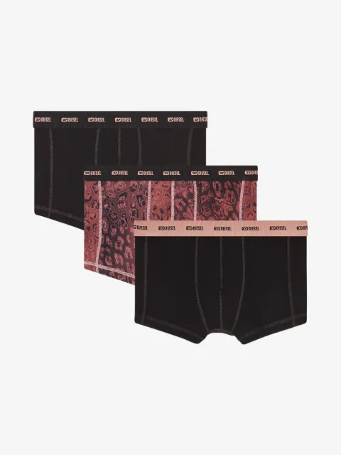 Diesel three-pack of stretch cotton boxer briefs