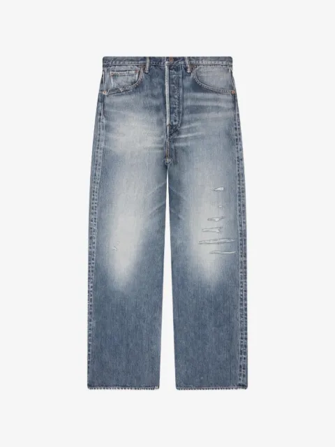 visvim Social Sculpture 01 distressed jeans