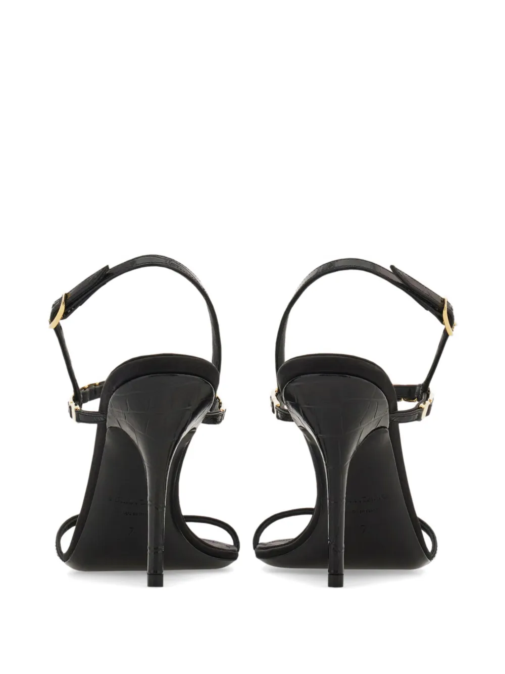 Ferragamo Vara sandalen met T-bandje Zwart