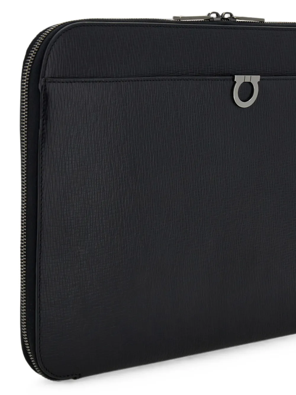 Ferragamo Gancini documentenmap Zwart