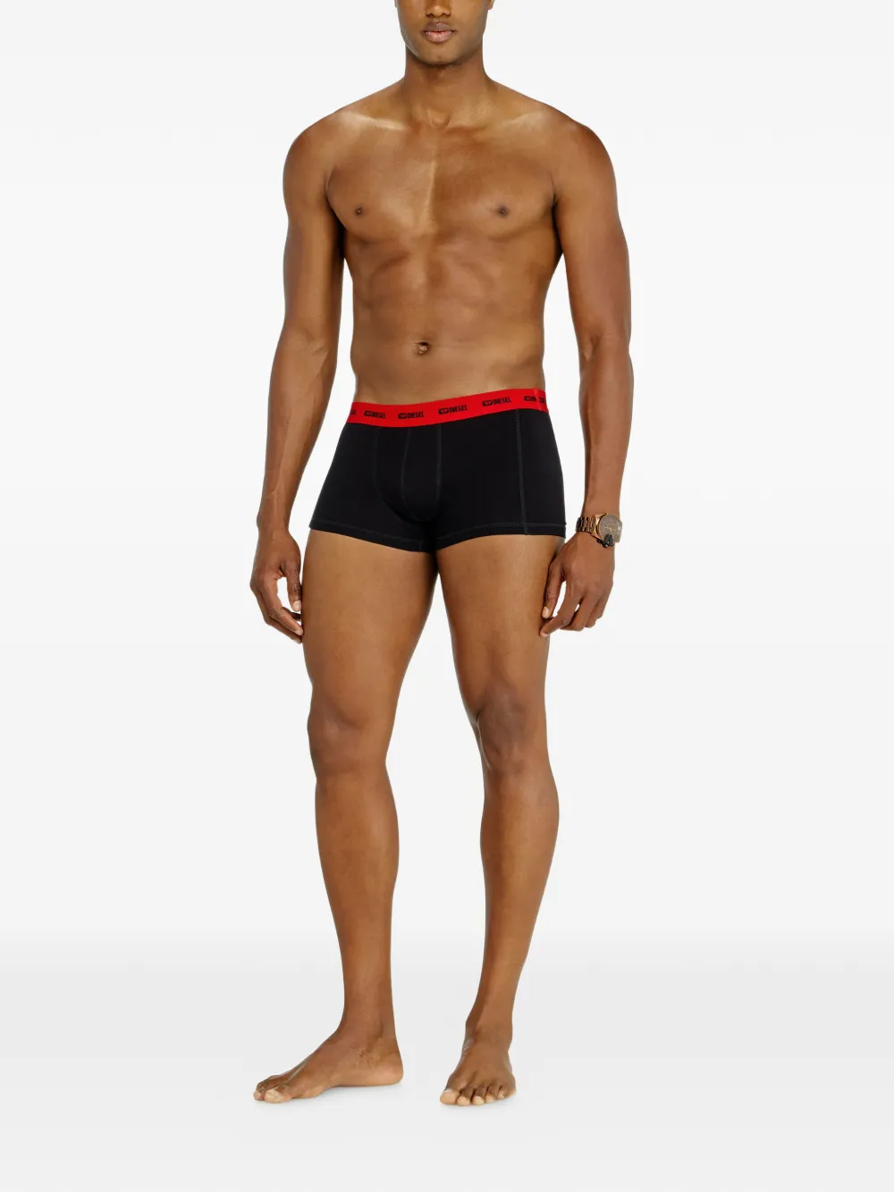 Diesel Slip met logoband Zwart