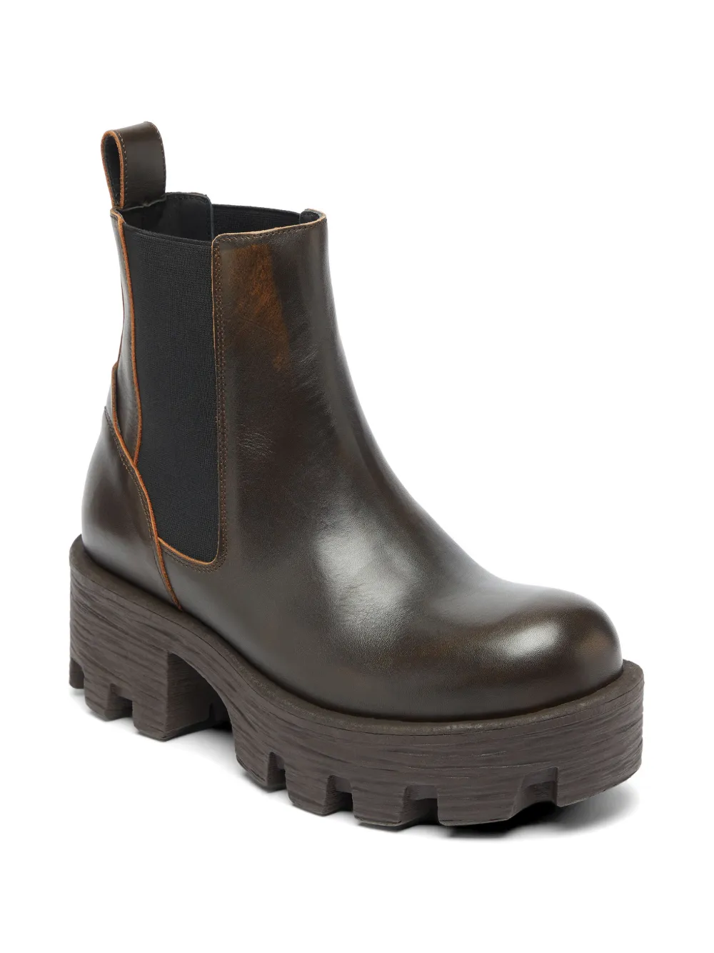 Diesel D-Hammer chunky-sole ankle boots Bruin