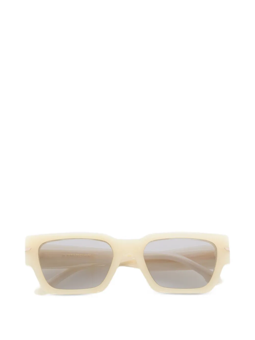 Victoria Beckham rectangle-frame sunglasses - Toni neutri