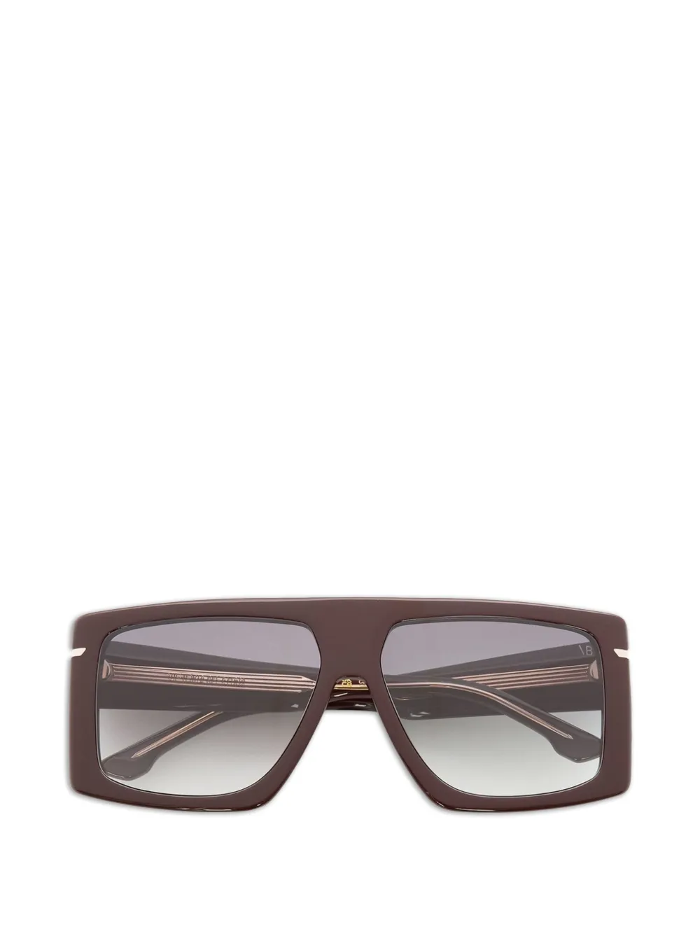 Victoria Beckham Oversized-Sonnenbrille - Braun