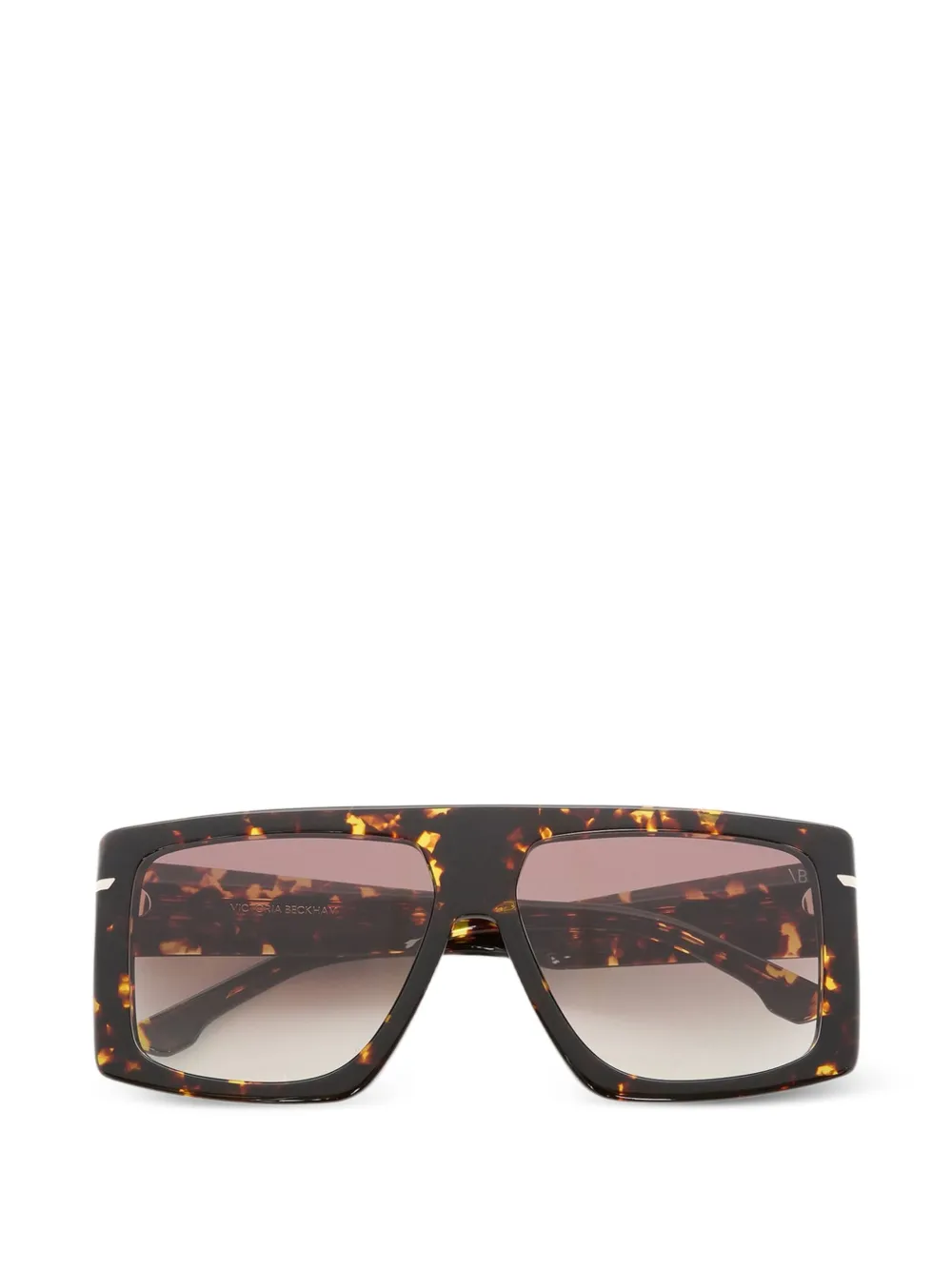 Victoria Beckham Occhiali da sole squadrati - Marrone
