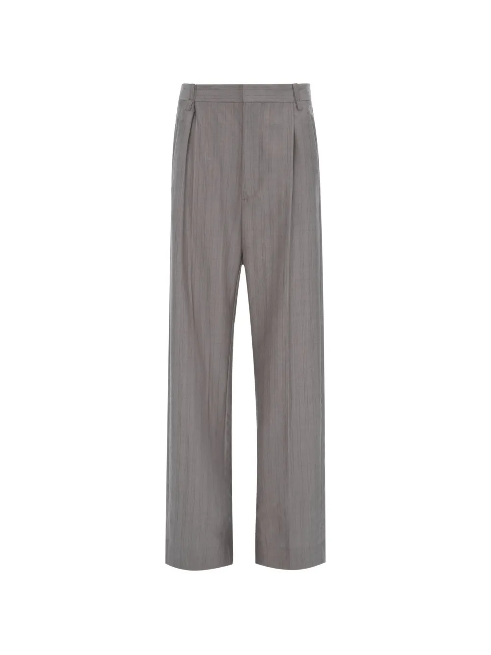 Victoria Beckham Victoria Beckham pleated-waist trousers - Grau