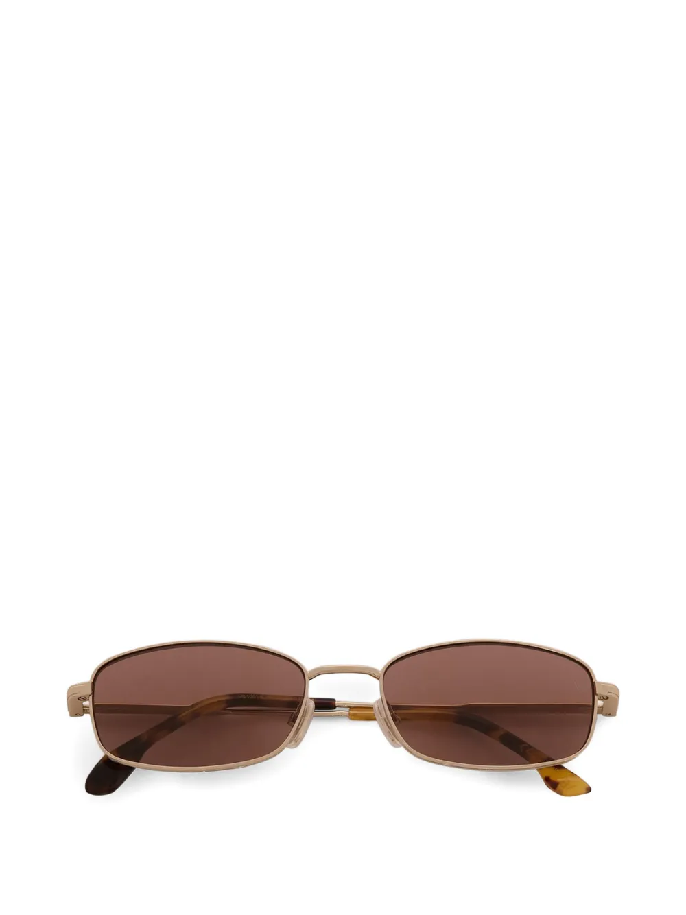 Victoria Beckham Occhiali da sole rettangolari - Oro