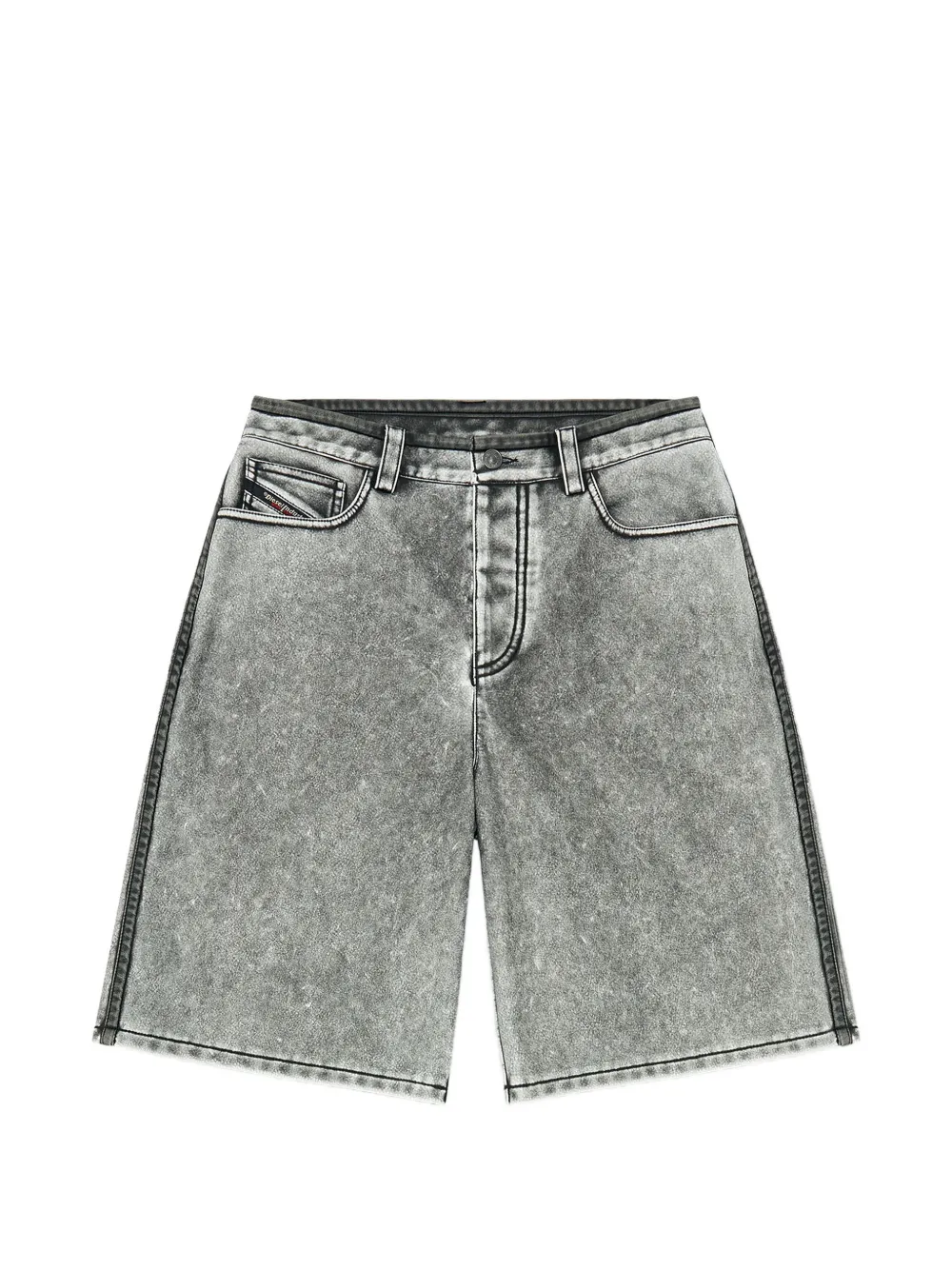 Diesel bermuda shorts in PU - Grey