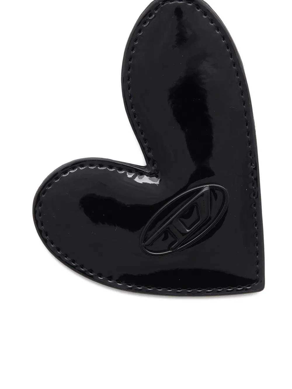 Diesel Play Heart sleutelhanger Zwart