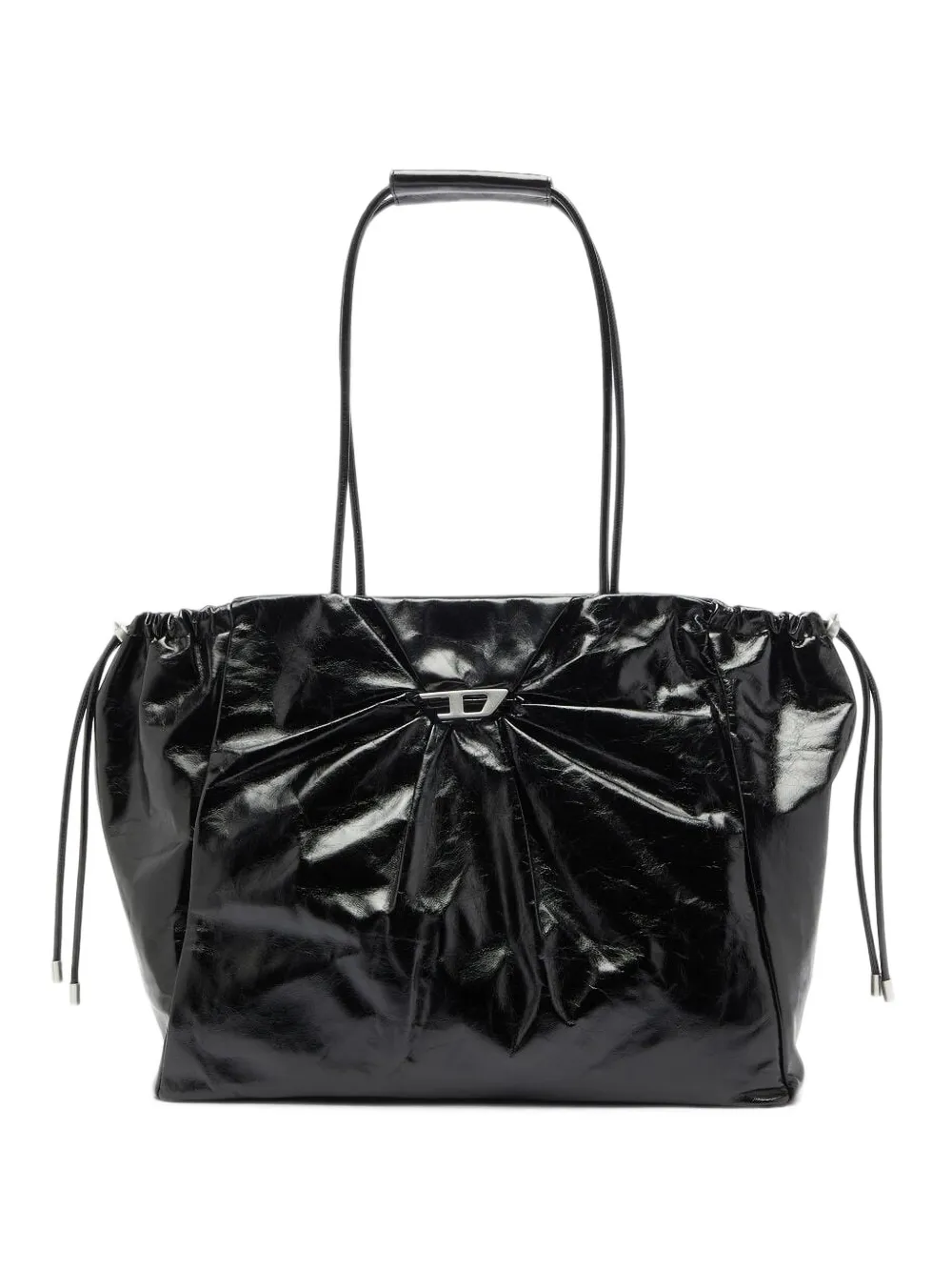 Diesel Scrunch-D drawstring-detail shoulder bag