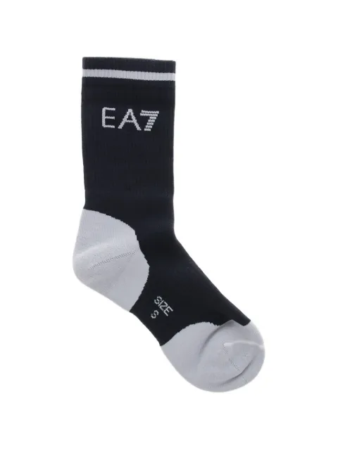 Emporio Armani EA7 logo-knit socks