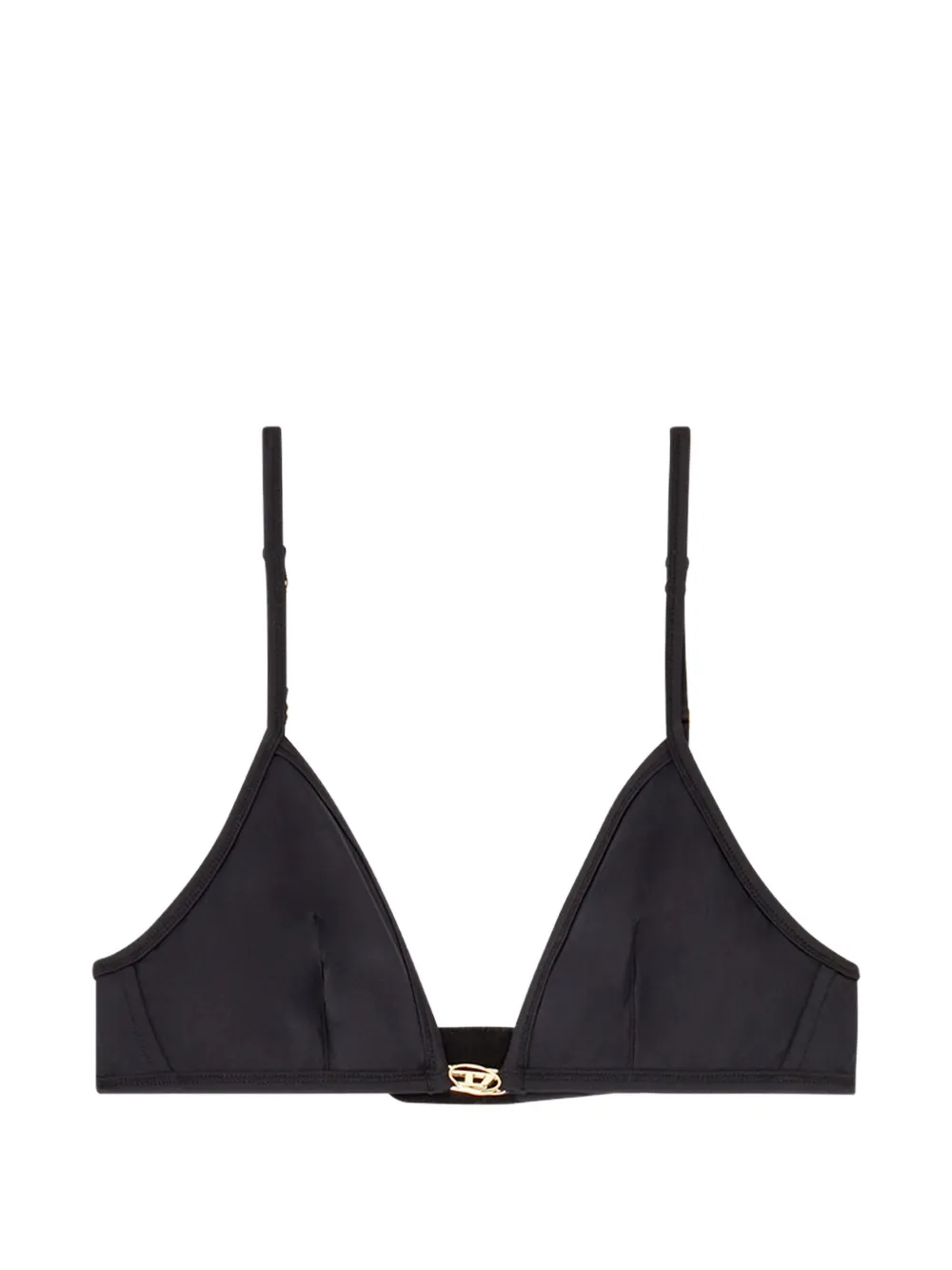 Diesel triangle bra - Nero