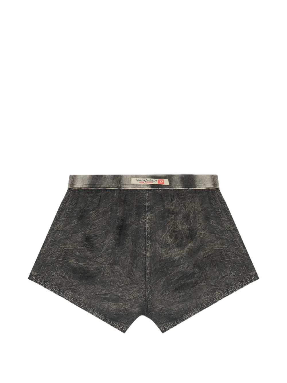 Diesel Shorts in viscosa fluida - Grigio