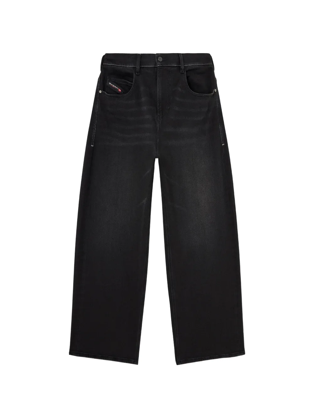 Diesel relaxed regular-waist 2097 Denim-M JoggJeans® - Nero