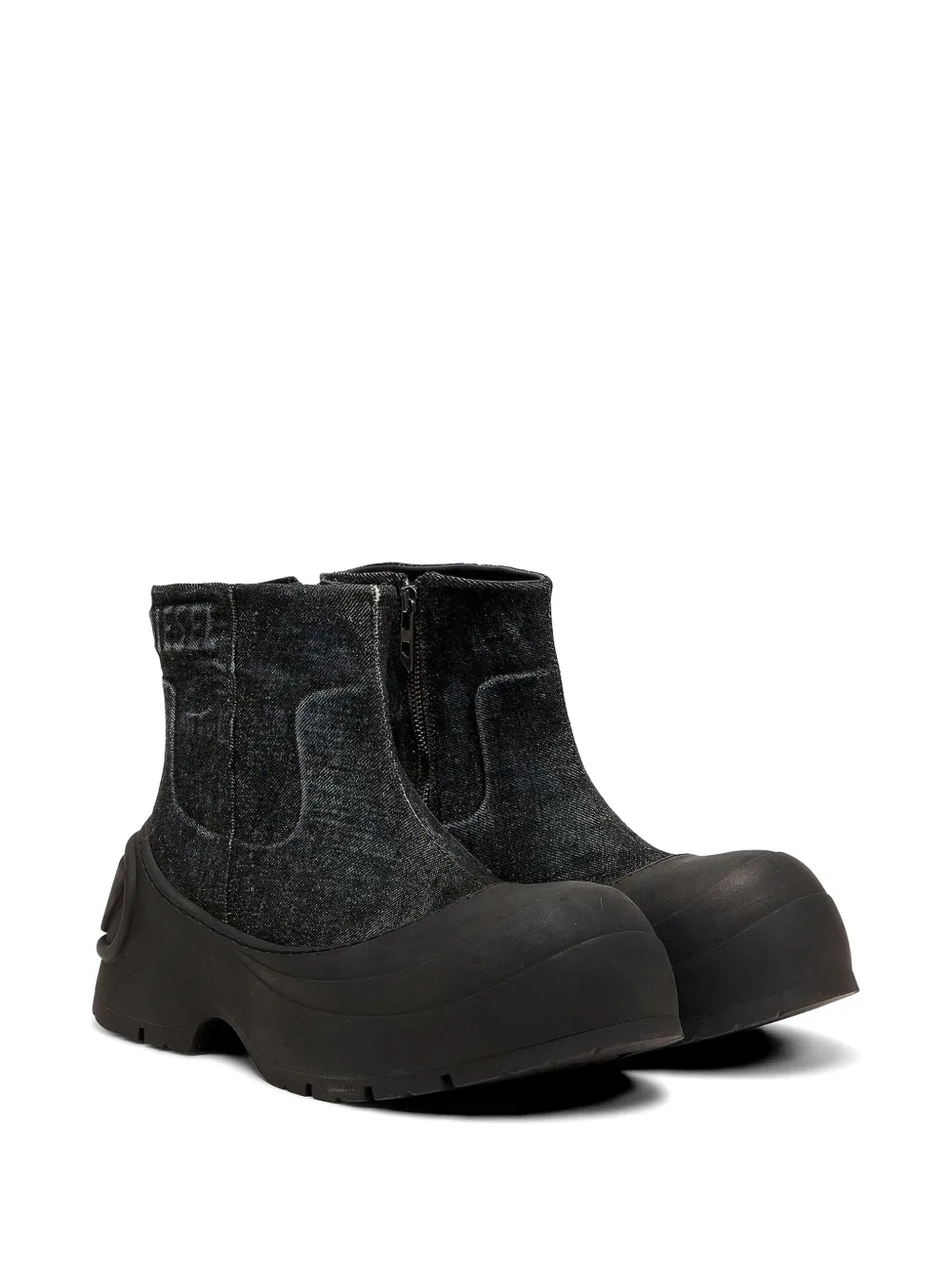 Diesel D-DONALD ZIP MD boots Zwart