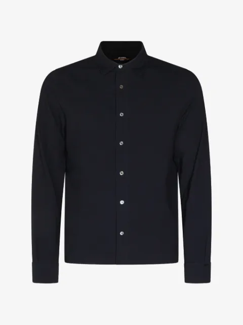 K-Way button-down cotton shirt